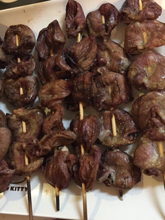 簡単! 焼き鳥 ハツ ハート(心臓) 塩-レシピのメイン写真