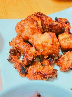 マグロの唐揚げ♥-レシピのメイン写真