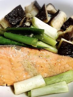 鮭の味噌ホイル焼き-レシピのメイン写真