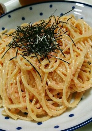 簡単たらこor明太子パスタ-レシピのメイン写真