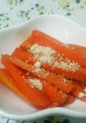 簡単！お弁当用！人参きんぴらにチーズ-レシピのメイン写真