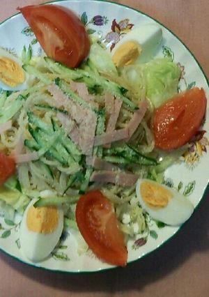 茹で時間のみ！タラコのサラダ風パスタ-レシピのメイン写真