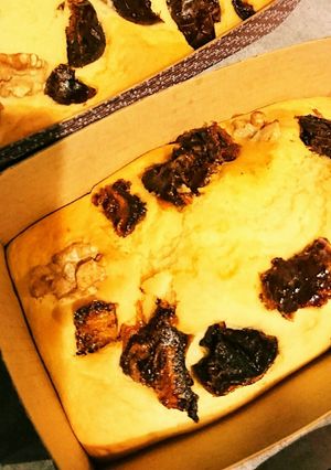 デーツとくるみのヨーグルトパウンドケーキ-レシピのメイン写真