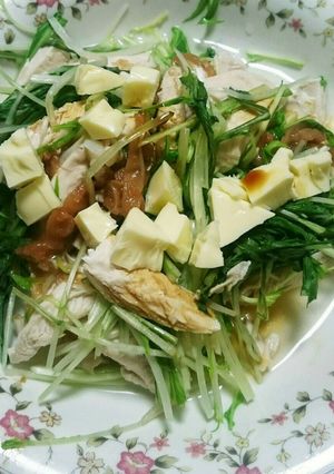 おつまみに！鶏ささみのさっぱりサラダ-レシピのメイン写真