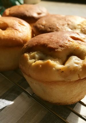 HM＆マヨ＆ヨーグルト♬チーズあんぱん-レシピのメイン写真