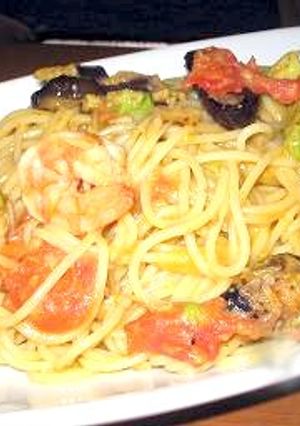 アボカドのトマトパスタ-レシピのメイン写真