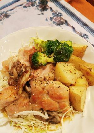 鶏肉のバター醤油焼き-レシピのメイン写真
