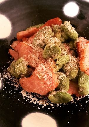 そら豆とパルミジャーノチーズの和えもの-レシピのメイン写真