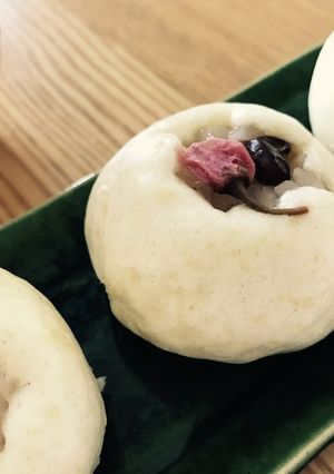 赤飯饅頭:桜バージョン-レシピのメイン写真