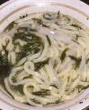 簡単めちゃウマ イカめかぶうどん