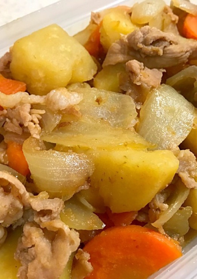 【作り置き】水なしで！簡単 肉じゃが-レシピのメイン写真