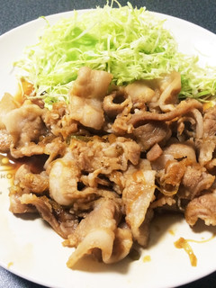 豚バラ生姜焼き-レシピのメイン写真
