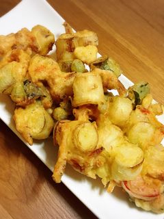 長ネギと枝豆のかき揚げ-レシピのメイン写真