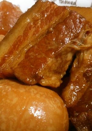 圧力鍋で簡単豚の角煮-レシピのメイン写真