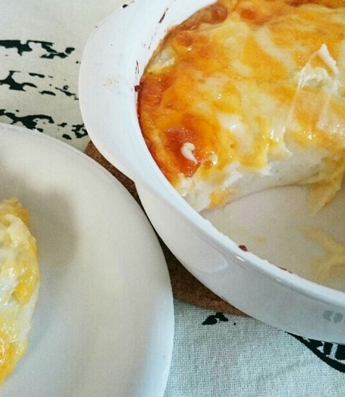 簡単♪コストコマッシュポテトのチーズ焼き-レシピのメイン写真