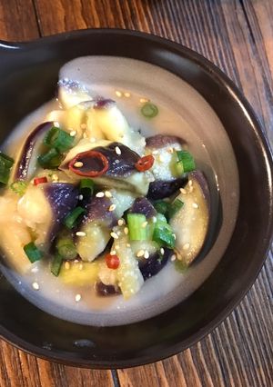 レンジで簡単♡茄子の酢味噌和え-レシピのメイン写真