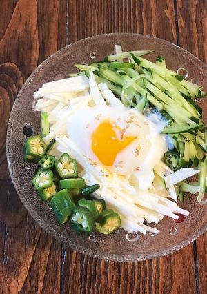 つるんとヘルシー♡ねばねば長芋そうめん-レシピのメイン写真