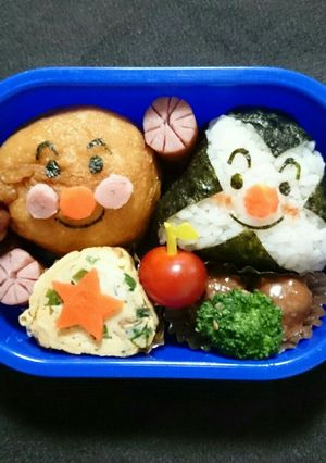 アンパンマンとおむすびマン-レシピのメイン写真