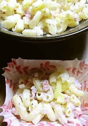 コンビーフハッシュ入り簡単マカロニサラダ-レシピのメイン写真