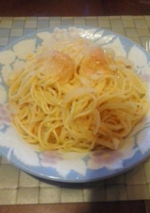 コラーゲン命！皮ごと明太パスタ-レシピのメイン写真