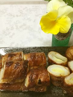 ☆白ネギの豚肉巻き照り焼き☆-レシピのメイン写真