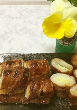 ☆白ネギの豚肉巻き照り焼き☆-レシピのメイン写真