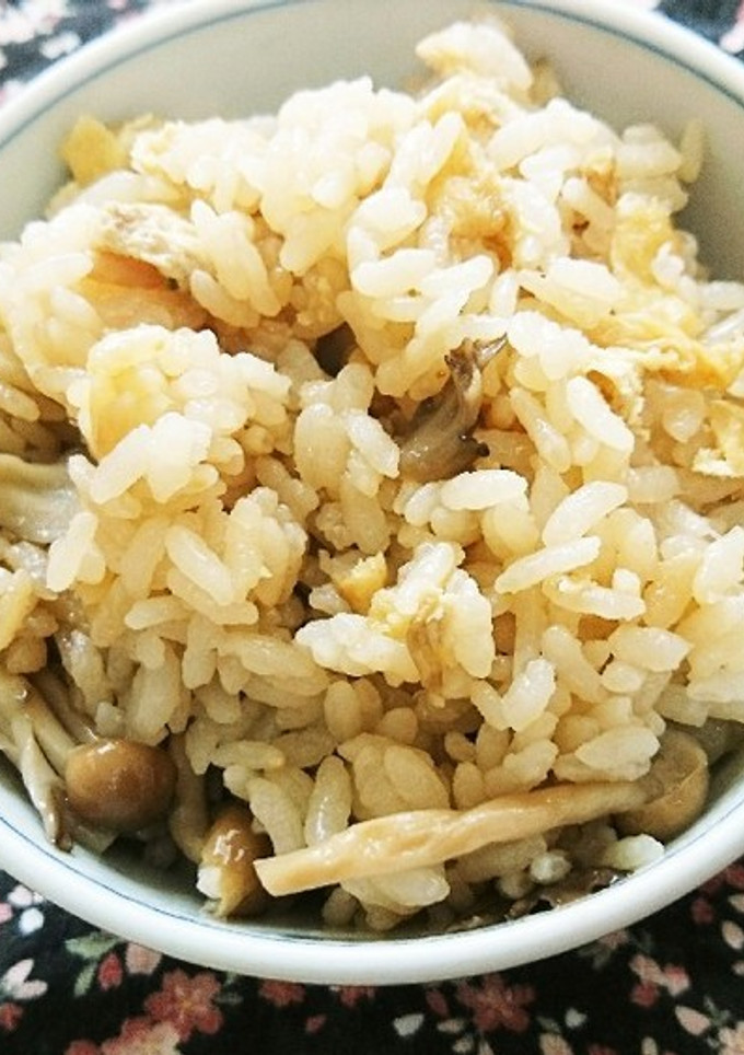 きのこの炊き込みご飯-レシピのメイン写真