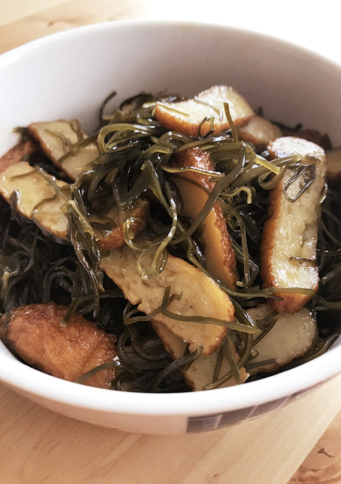 昆布とさつまあげの煮物-レシピのメイン写真
