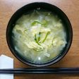 青じそ爽やか♪新玉ねぎと大根の味噌汁