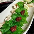 鶏と大葉と梅肉の簡単おつまみ❣