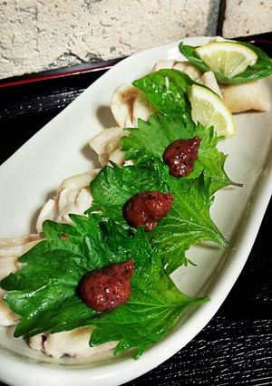 鶏と大葉と梅肉の簡単おつまみ❣-レシピのメイン写真