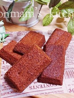 卵白消費に☆キャラメルフィナンシェ-レシピのメイン写真