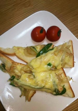 玉ねぎの辛さ&におい無♥ツナピザトースト-レシピのメイン写真