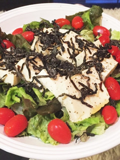 超簡単!美味しい豆腐サラダ-レシピのメイン写真