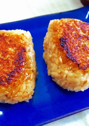フライパンで作る焼きおにぎり-レシピのメイン写真