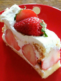 カステラでショートケーキ♥-レシピのメイン写真