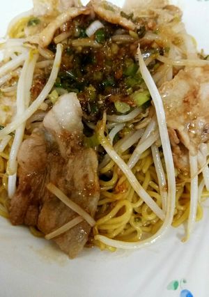 ネギ豚オイスター焼きラーメン-レシピのメイン写真