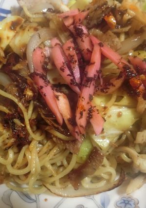 焼き豚骨ラーメン作ってみました＾＾-レシピのメイン写真