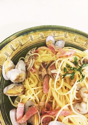 ☆あさりとベーコンの塩ソースパスタ☆-レシピのメイン写真