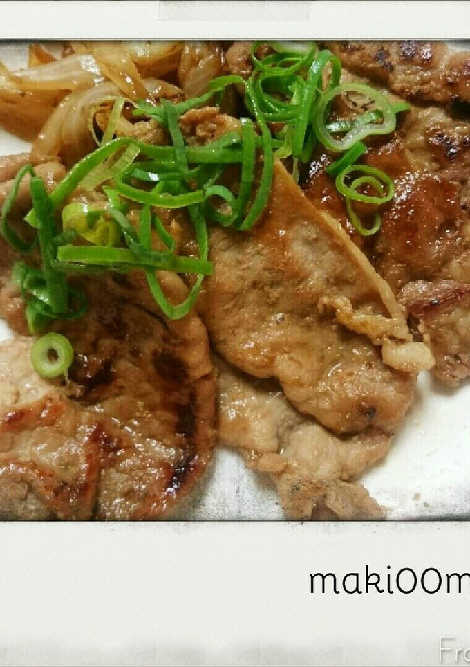 簡単！豚のしょうが焼き-レシピのメイン写真