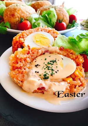 EasterRISE豆乳チーズソースがけ-レシピのメイン写真