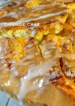 バターミルクでふわふわ♡オレンジケーキ-レシピのメイン写真