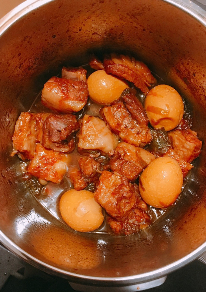 圧力鍋で豚の角煮と煮卵-レシピのメイン写真