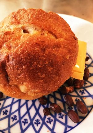 自家製小豆煮 さっぱりチーズあんぱん-レシピのメイン写真
