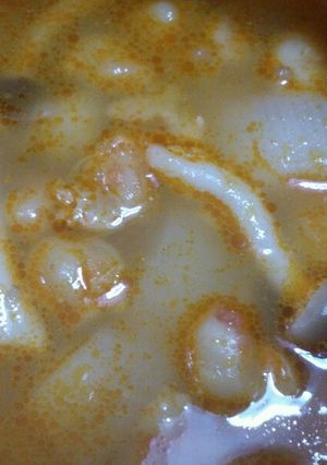 簡単☆しめじとひよこ豆のトムヤンクン-レシピのメイン写真