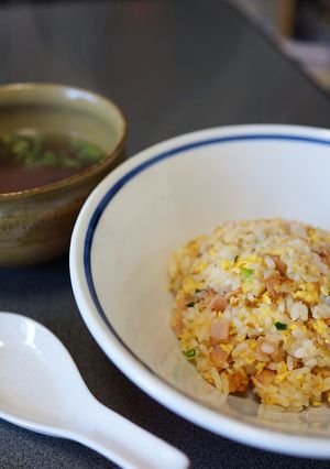 簡単☆ふわっとチャーハン。スープも一緒に-レシピのメイン写真