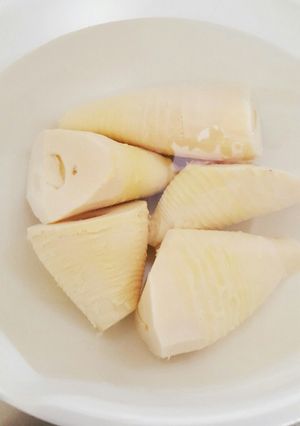 タケノコのあく抜き　圧力鍋使用-レシピのメイン写真