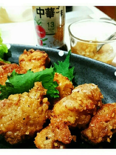 カリサクじゅわ~。中華ごまドレで油淋鶏-レシピのメイン写真