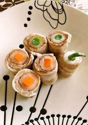 豚ちくわ巻き♪-レシピのメイン写真