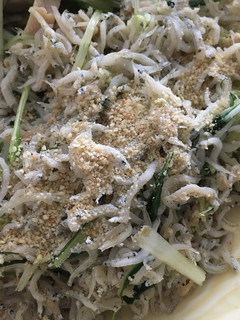 ジャコと水菜の炒め物-レシピのメイン写真